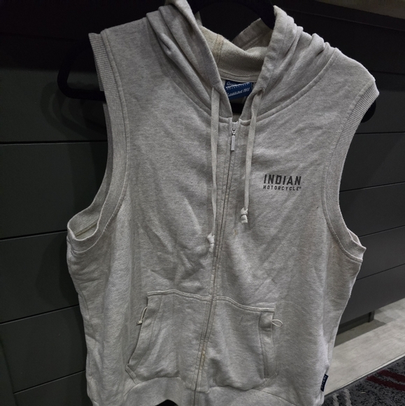 Indian Motorcycle sleeveless jacket - Picture 3 of 14